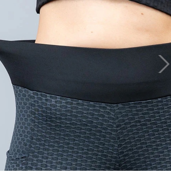 BLUE Peplos Super TikTastic Butt Lift Leggings Now W Pockets As Seen On Social - Picture 5 of 9